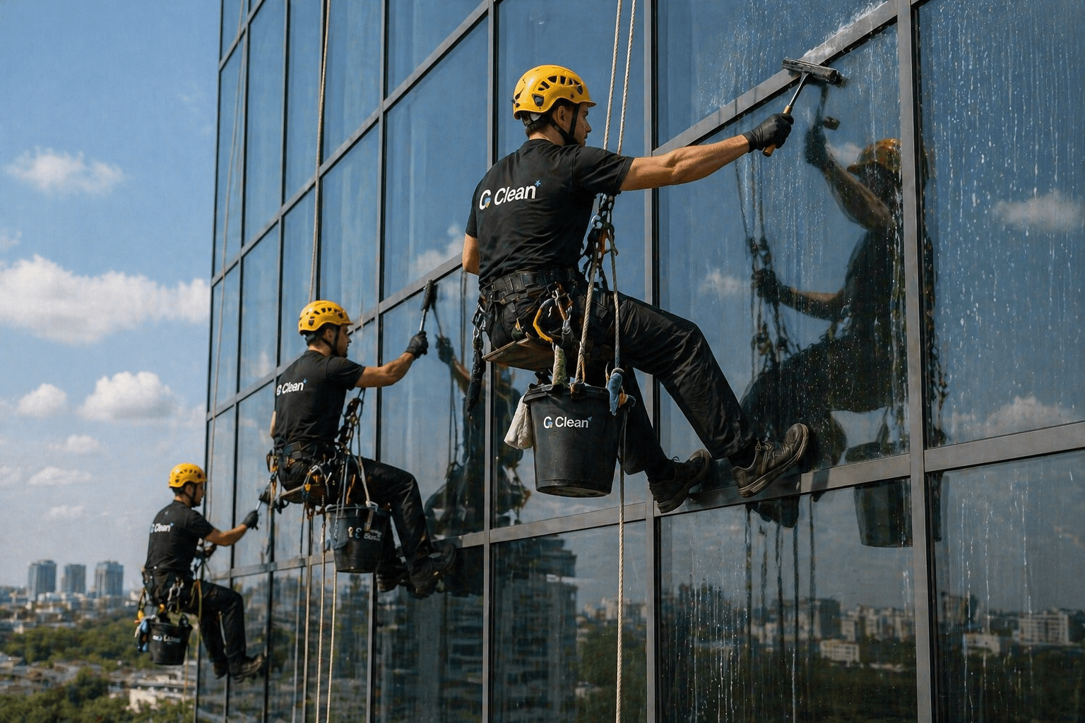 Мойка фасада